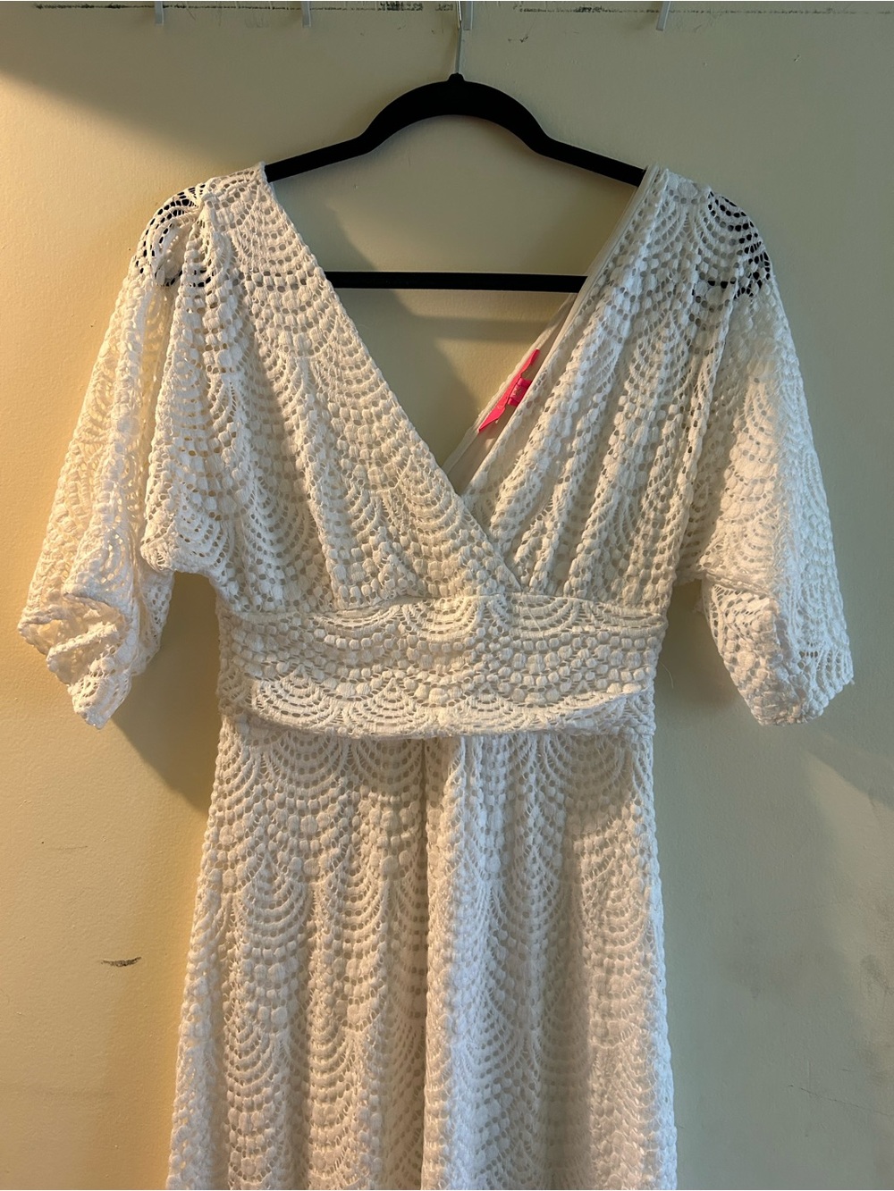 Lilly Pulitzer White Eyelet Maxi Dress